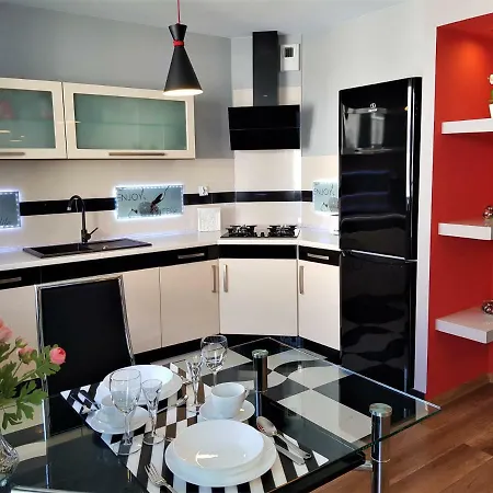 Luxury Oasis śródmieście Downtown 3 Os